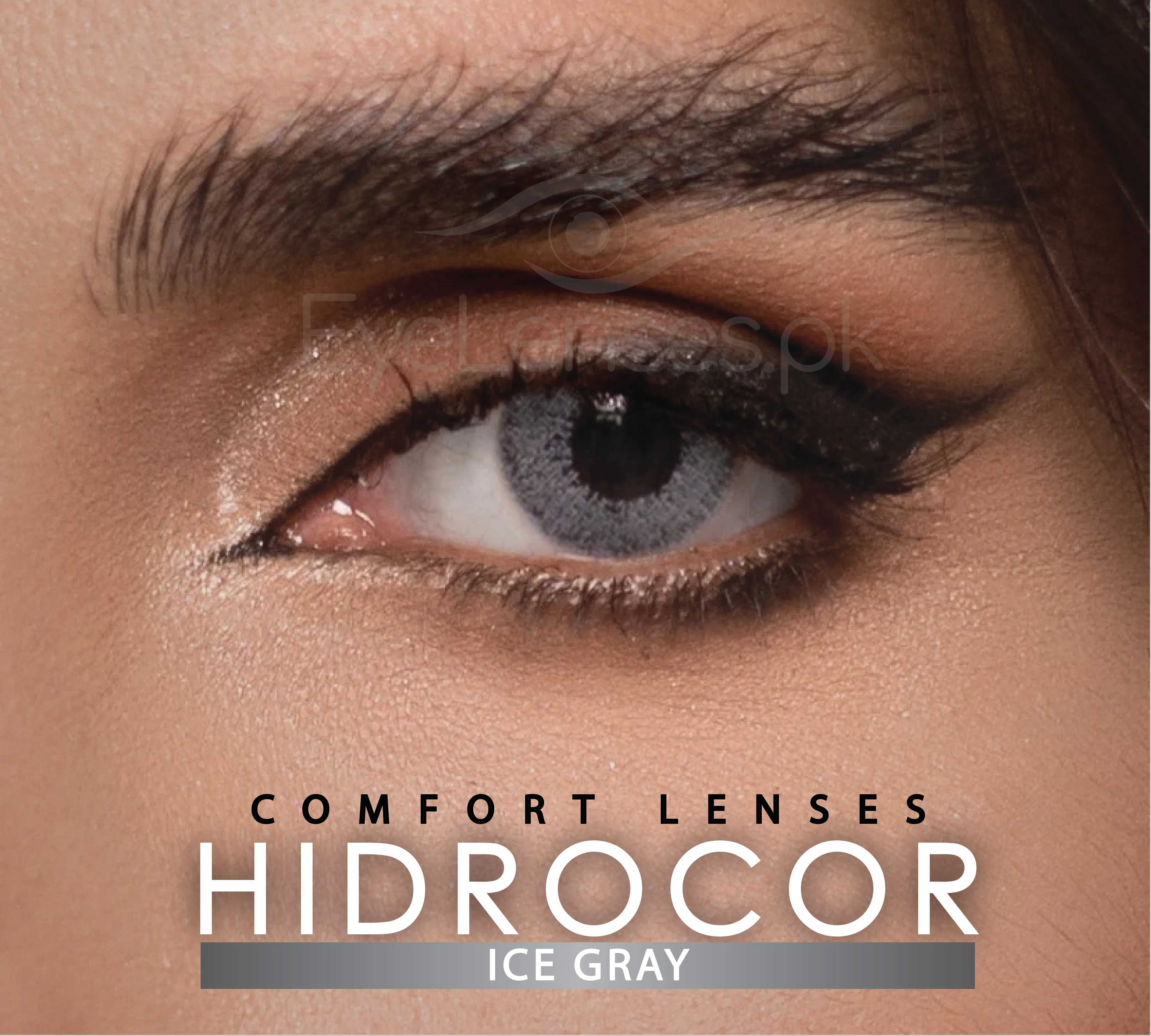 Ice Gray Hidrocor - Comfort Lenses