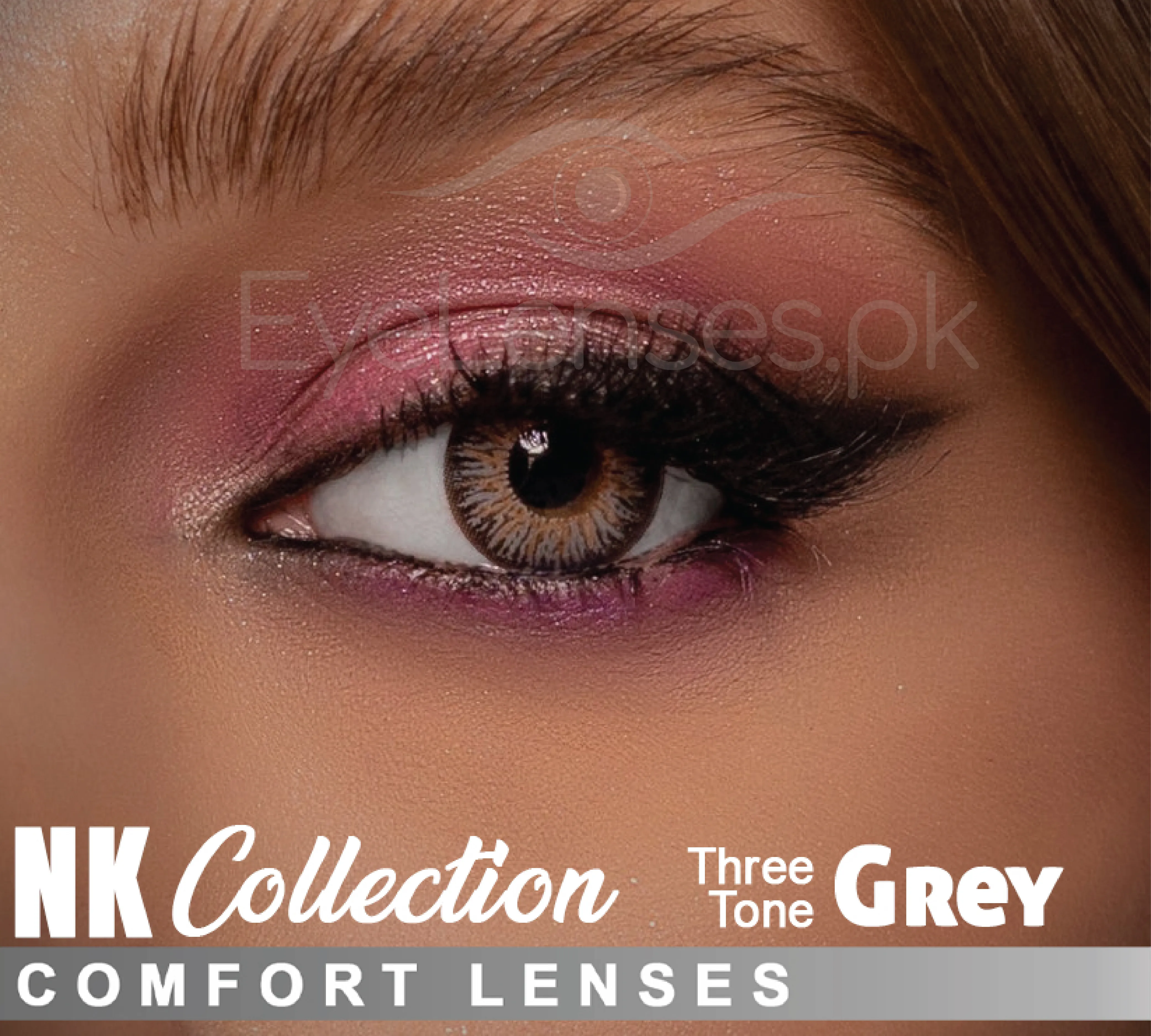 Gray (Three Tone) Nk - Comfort Lenses