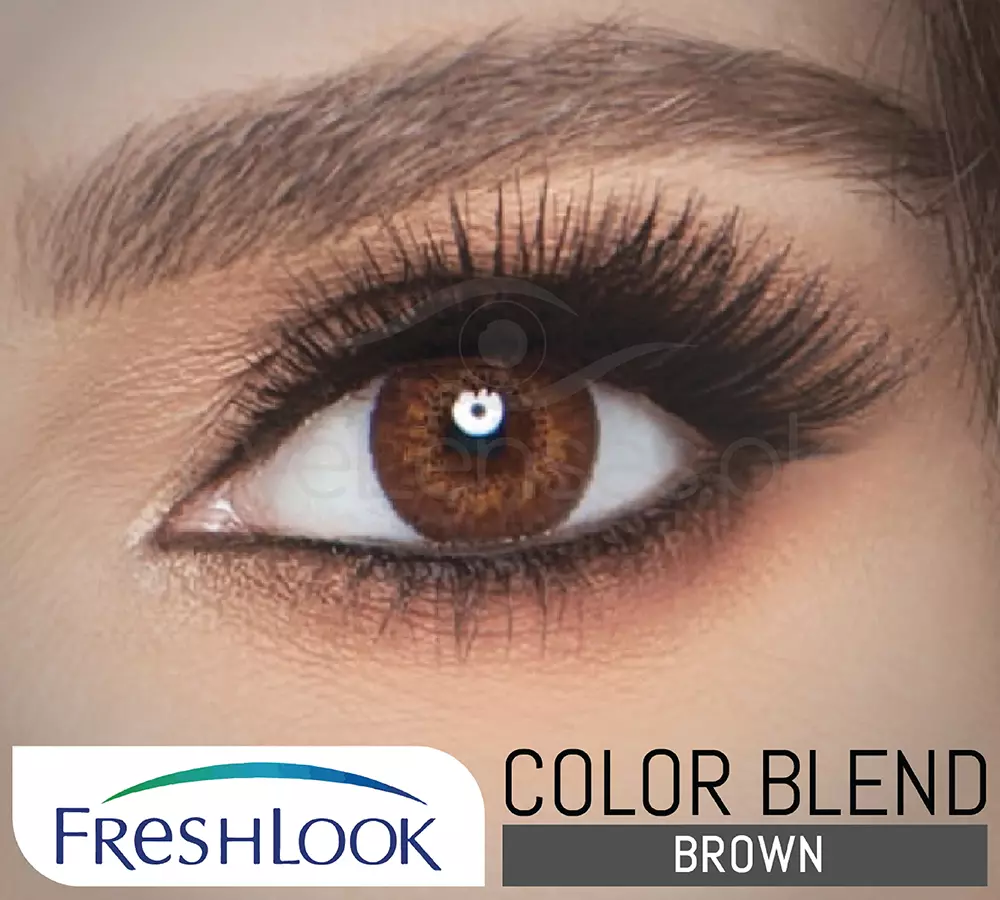 Brown Color Blend Collection FreshLook Lense Eyelenses