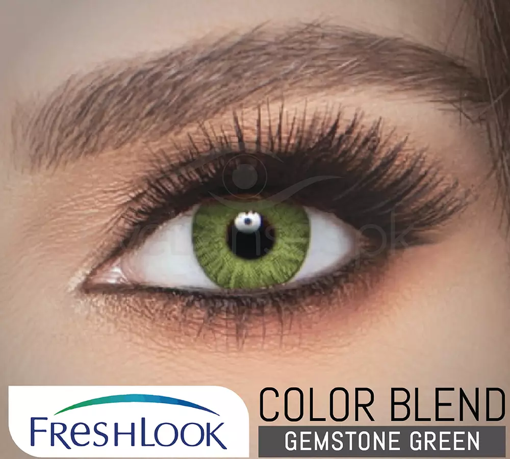 Gemstone Green Color Blend Collection - FreshLook Lense