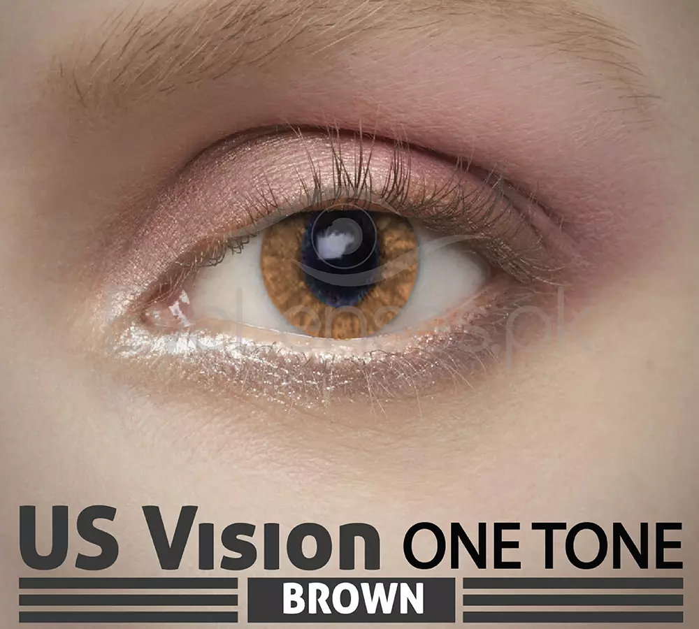 Brown One Tone - US Vision Lense