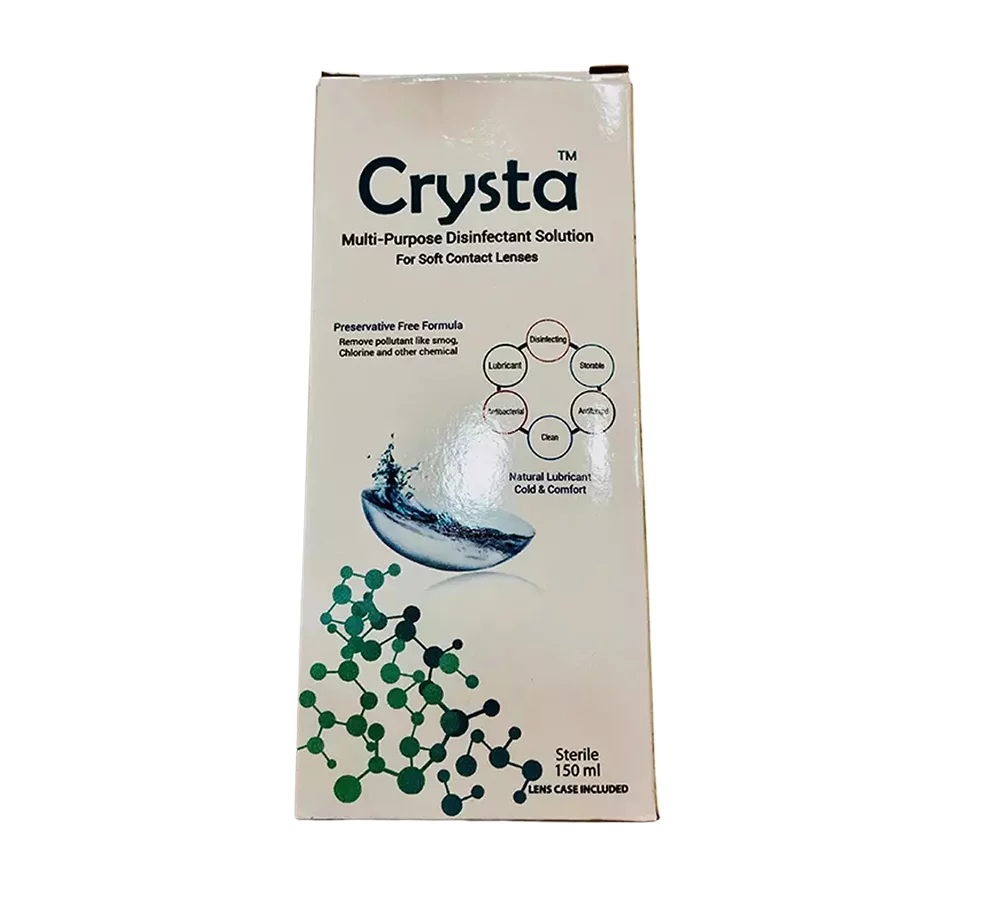 Crysta Multi-Purpose Contact Lens Solution 150 ML