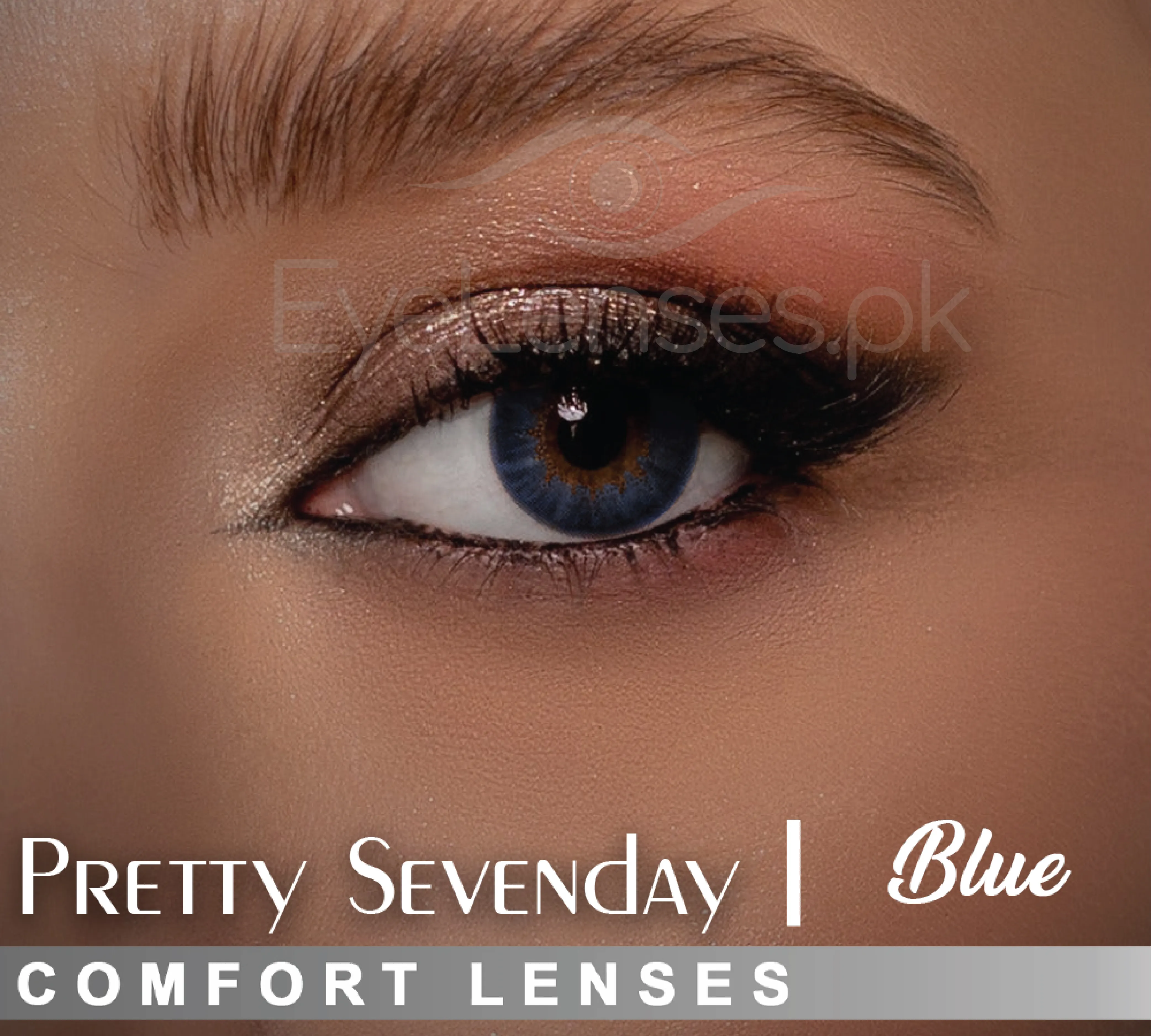 Blue Pretty Seven Day - Comfort Lenses