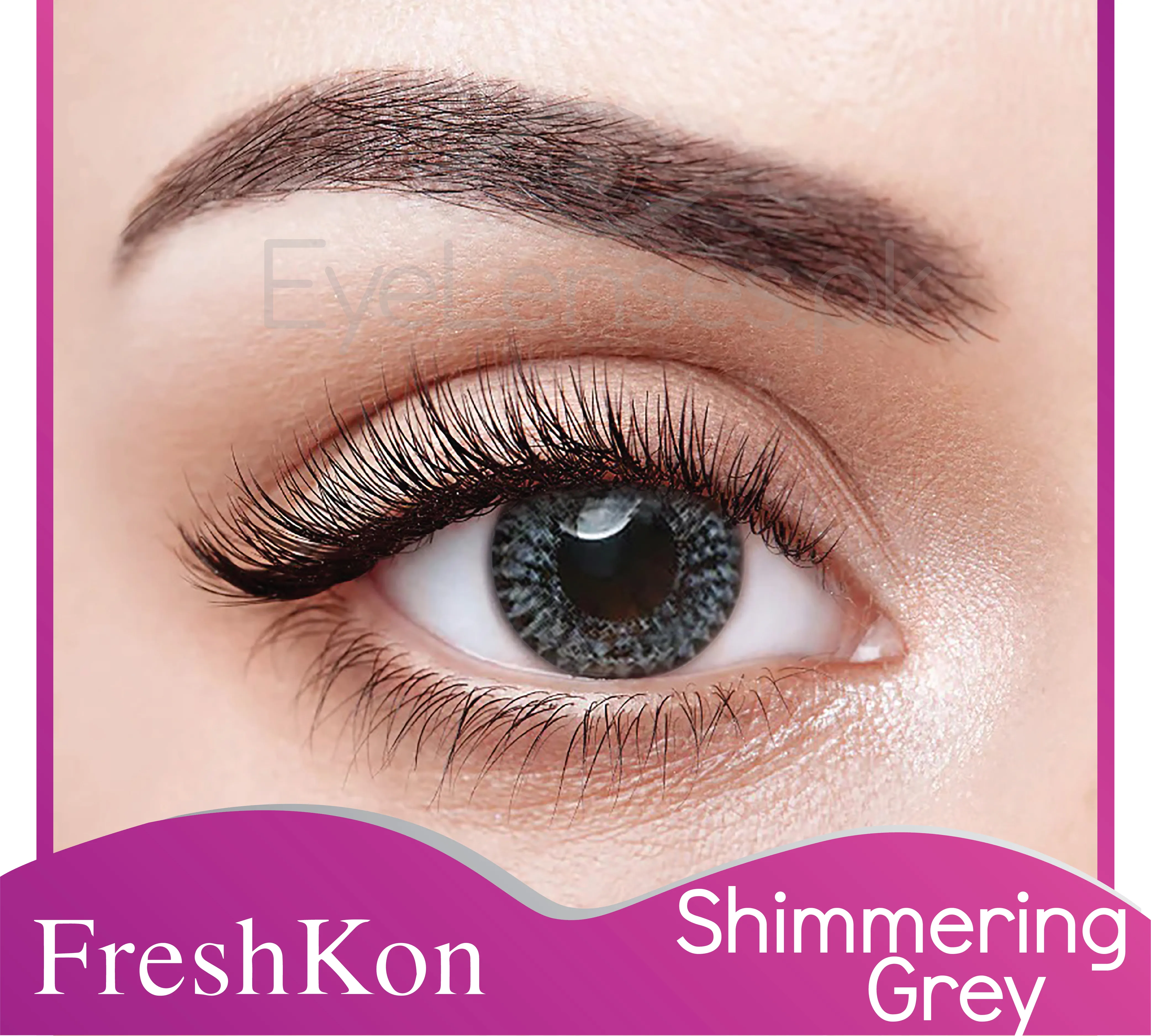 Shimmering Grey Fusion - Freshkon