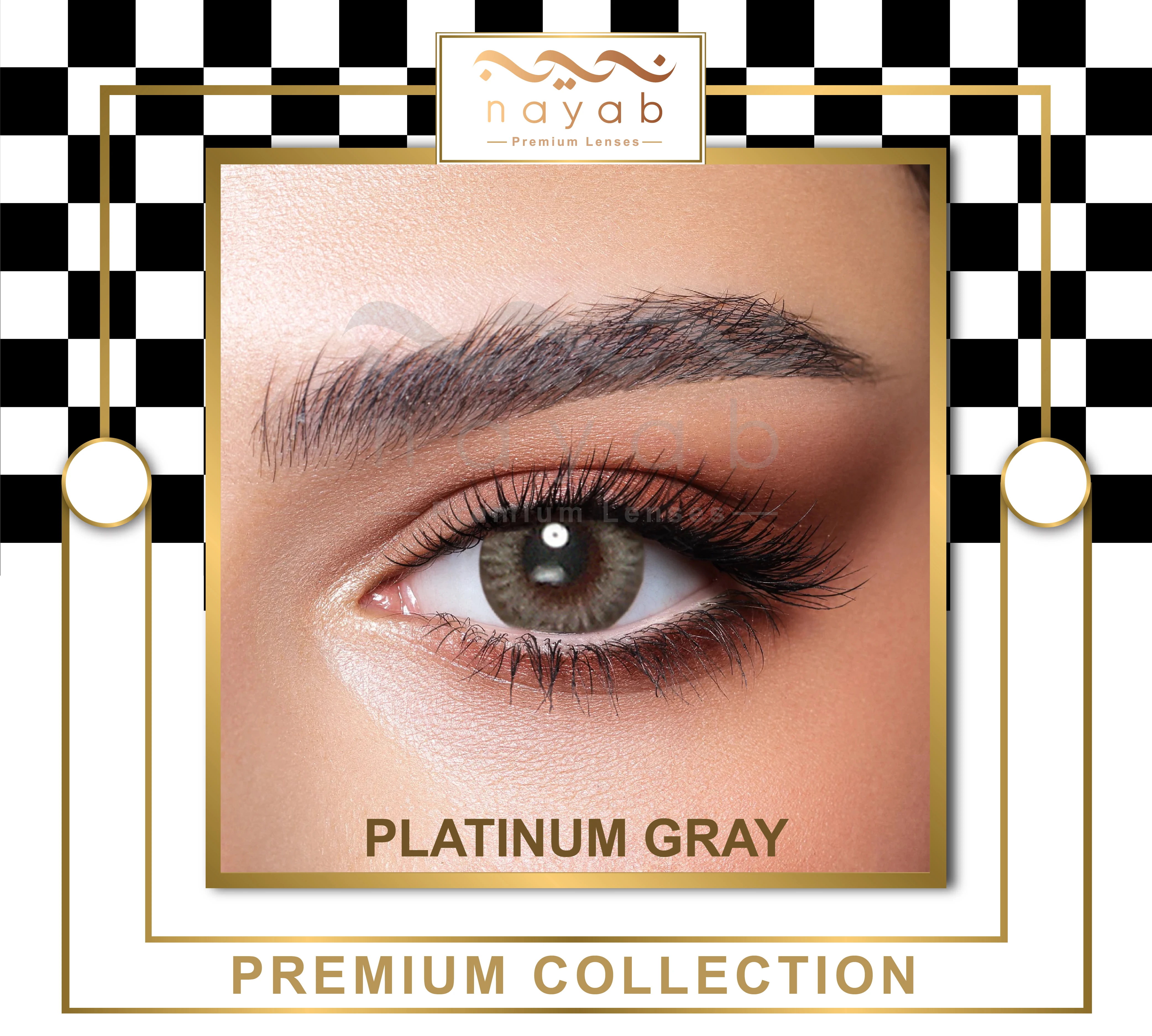 Platinum Gray Premium Collection - Nayab