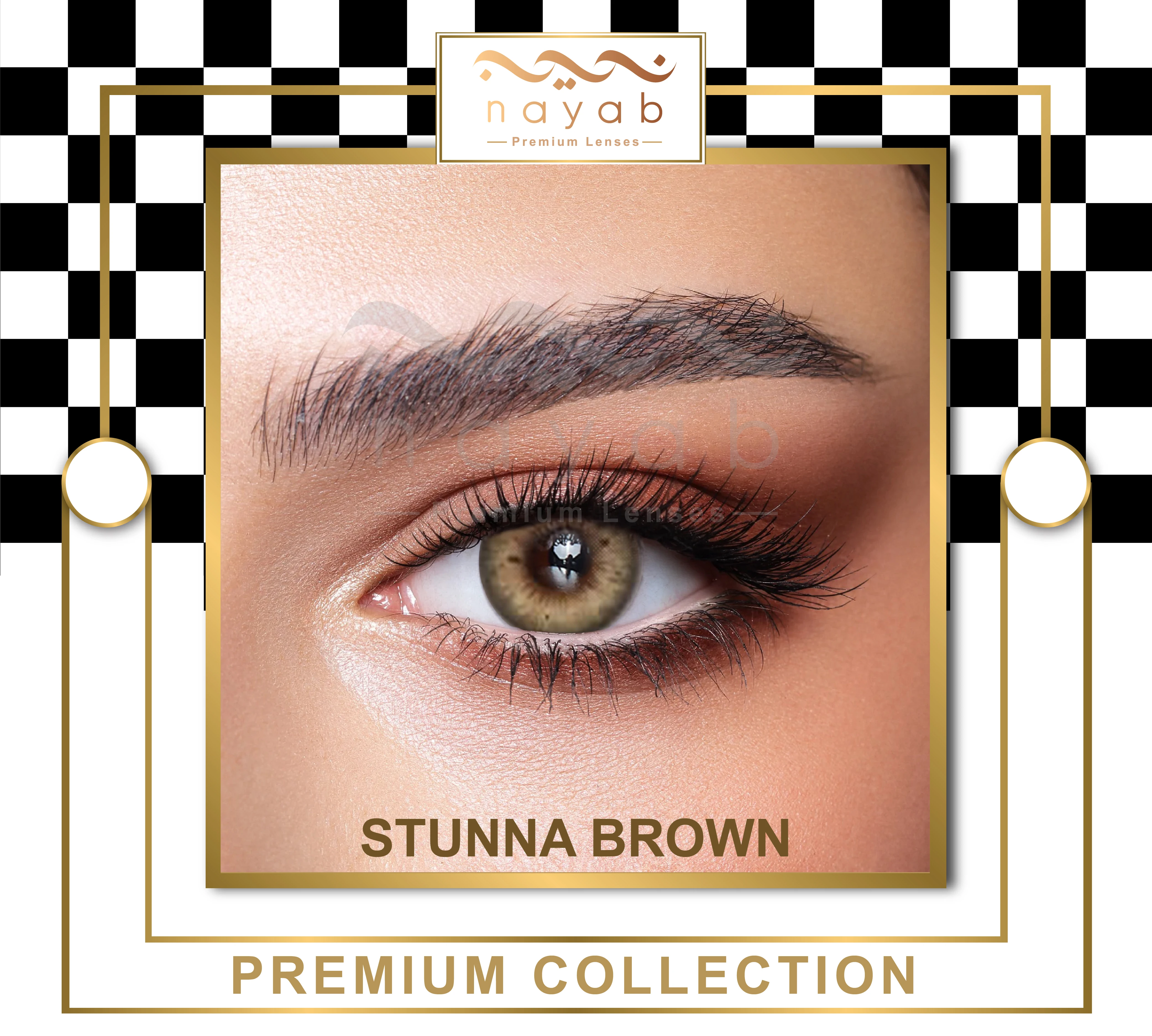 Stunna Brown Premium Collection - Nayab