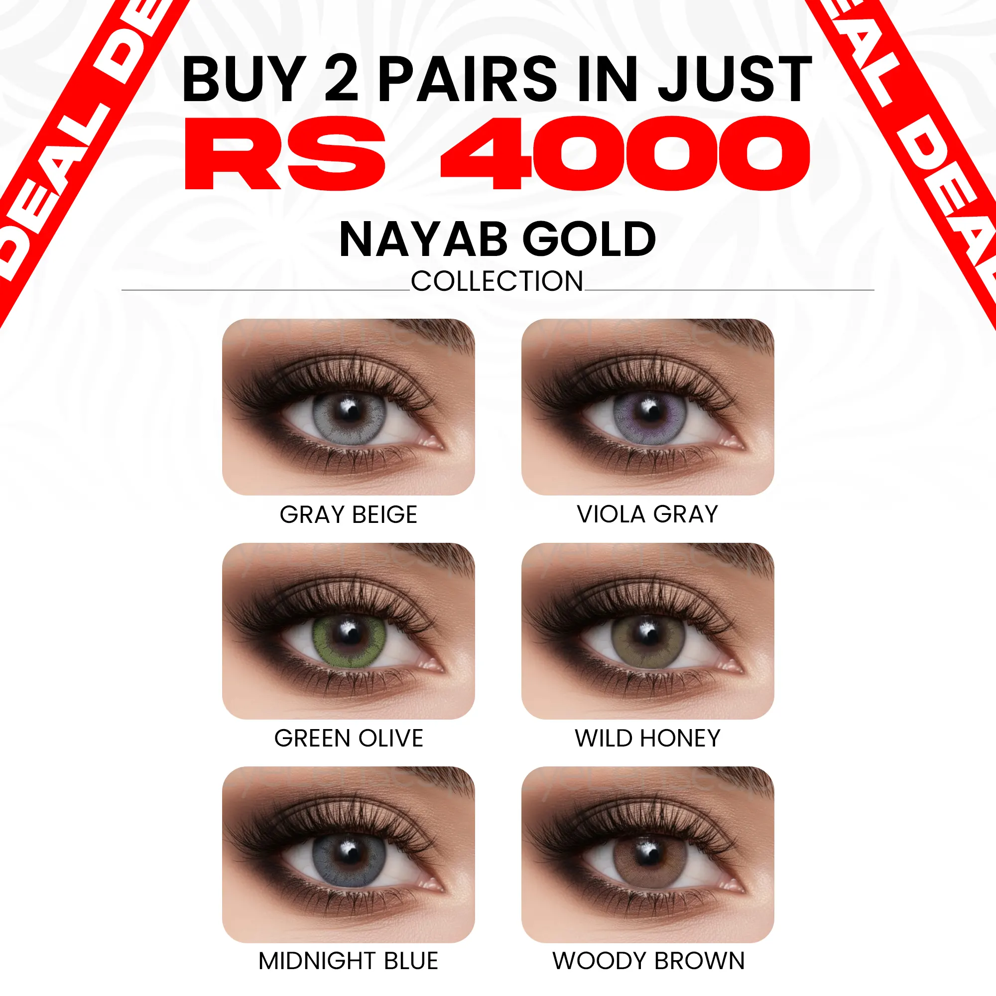 Nayab Gold - Deal Buy Two pairs in Just Rs 3999