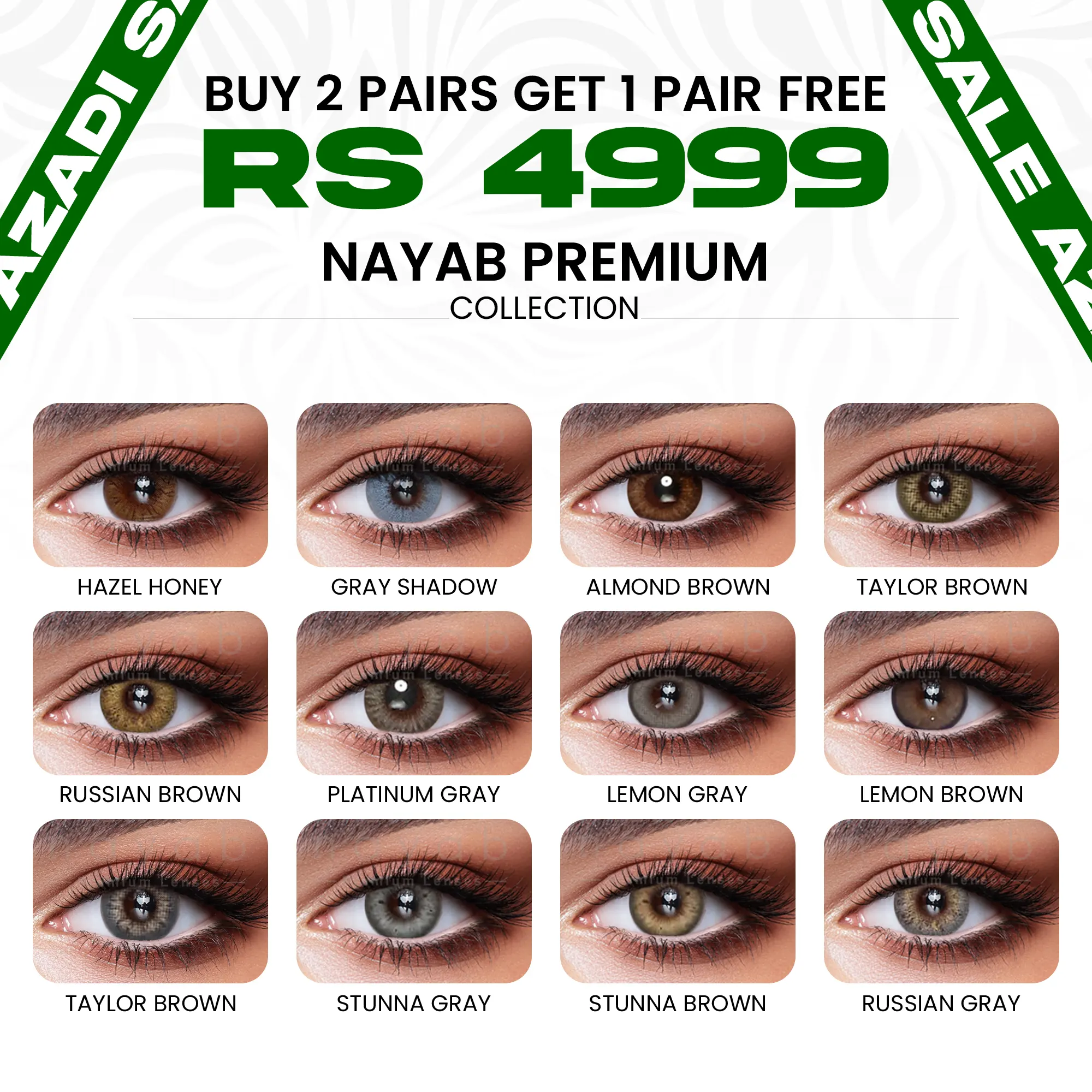 Nayab Premium - Buy 2 Pairs Get 1 Pair free