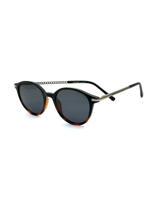 TR7065 Black / Brown Gold & Crystal - Optiano - Image 2